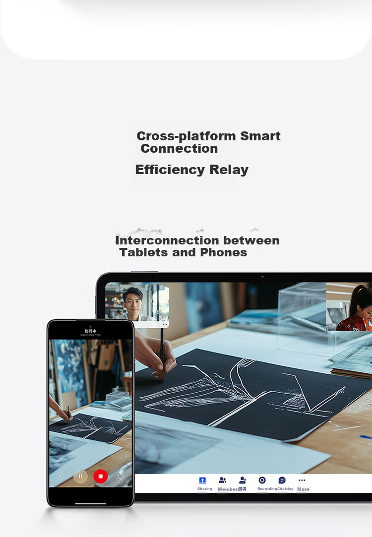 Планшет Xiaomi Pad 7 Pro, 11.2-дюймовый экран 3.2K, Snapdragon, Pengpai OS2, 8+256GB, черный