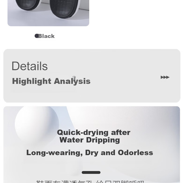 Домашние тапочки Huili Quick-Drying для мужчин, нескользящие, удобные, для ванной комнаты, для помещений и улицы, HL018019, коричневые, размер 41