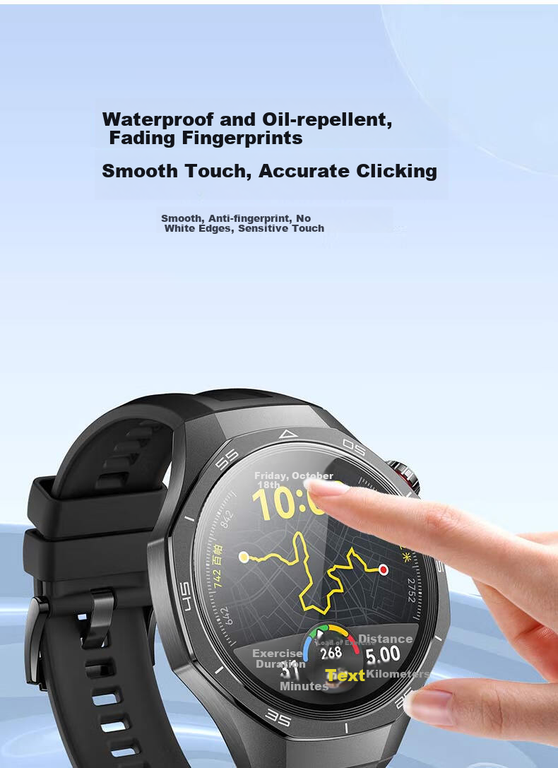 Защитная пленка Smorss для Huawei Watch GT6 Pro/5 Pro, 2 шт., антибликовая, закаленное стекло, 46 мм