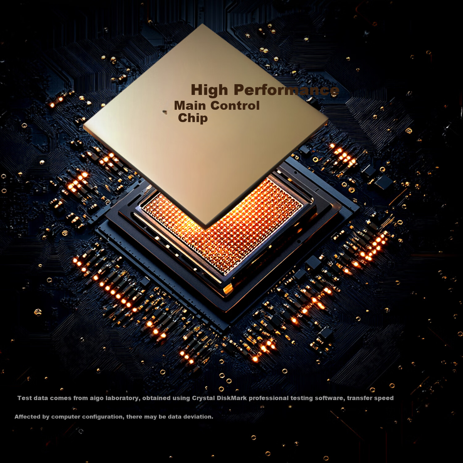 Портативный SSD-накопитель Aigo P3 Type-C USB3.2, 2 ТБ, скорость чтения/записи до 2000 МБ/с, прозрачный, для телефона и компьютера