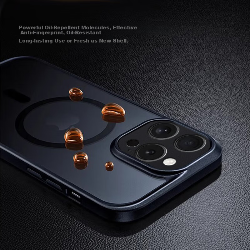 Чехол Talasi для Apple iPhone 16 Pro, магнитный Skin-Feel, защита линз, силиконовый, матовый, прозрачный, противоударный