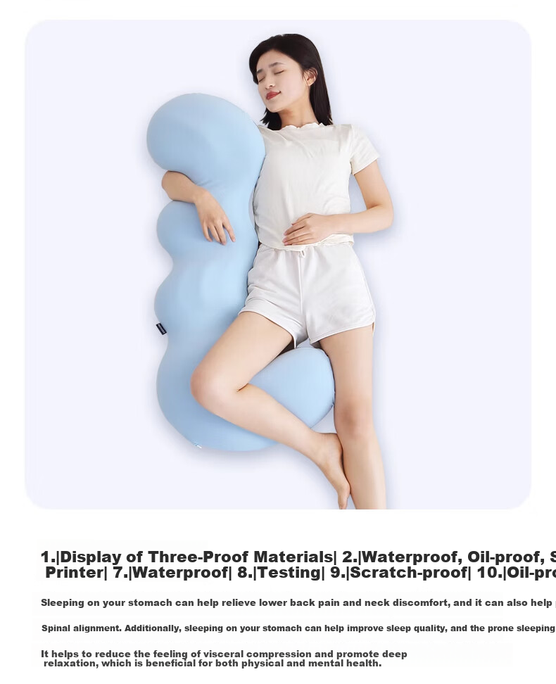 Подушка Memory Pillow Noyoke, для ног, поясницы, бокового сна, поддержки живота, обнимающая подушка, помощник для сна, поддержка спины беременных, подушка для беременных [Серый]