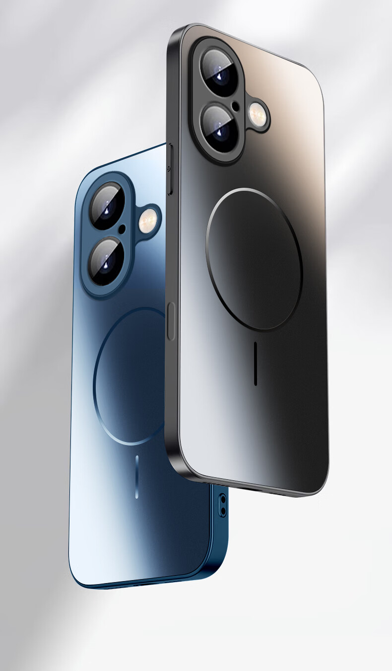 Чехол для iPhone 17 Mengxiangkejia с MagSafe, противоударный, ультратонкий, матовый, темно-зеленый