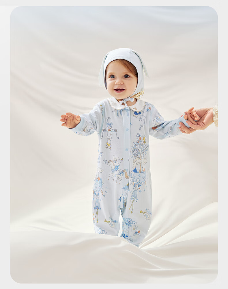 Детский комбинезон-слип Babycare, хлопковый, для новорожденных, на выписку, цвет шампань-розовый, 59 см