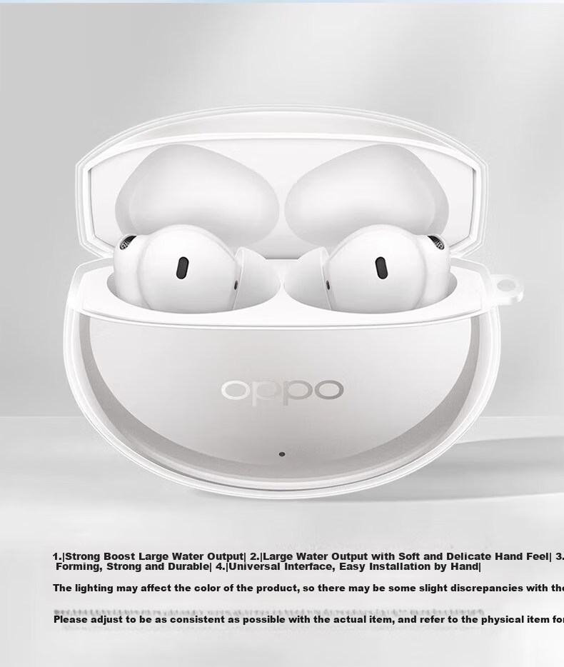 Защитный чехол Masentek для наушников OPPO Enco Free 4, совместим с OPPO Air 3/Air 4i/X2/4pro/R4/New Edition, мягкий ТПУ, противоударный