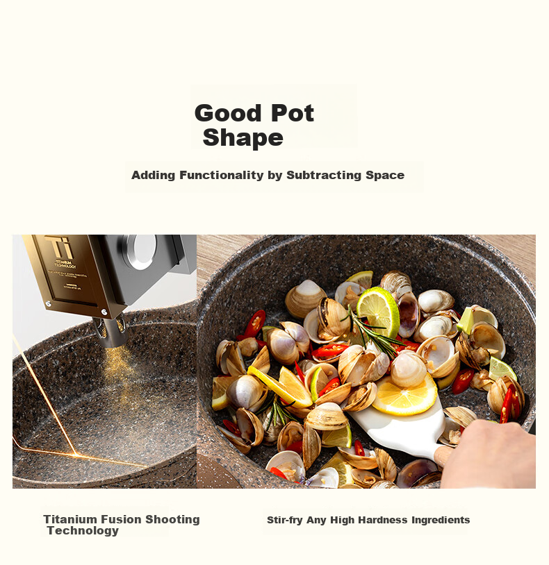 Глубокая сковорода Amercook Alphita, антипригарная, с плоским дном, для яиц и стейков, подходит для индукционной и газовой плиты, 26 см