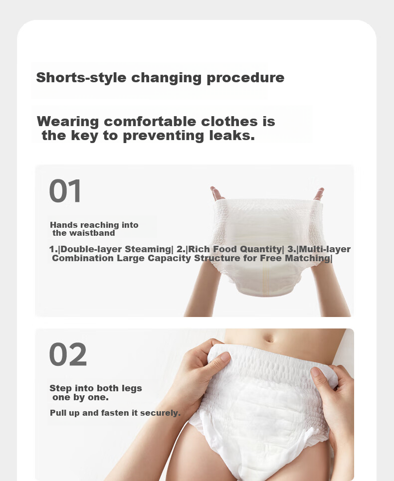 Подгузники-трусики Babycare All-Night Pull-Up Pants L, 38 шт. (9-14 кг), высокая впитываемость, дышащие, для ночного использования