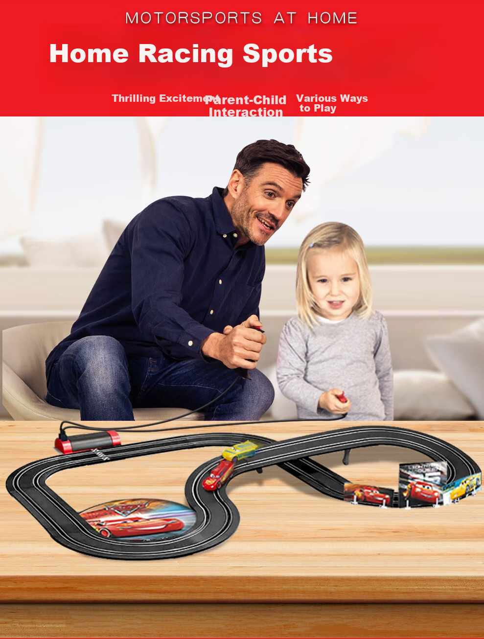Радиоуправляемая машинка Carrera Track Car, Молния Маккуин, подарок для мальчиков, гоночный автомобиль с дистанционным управлением