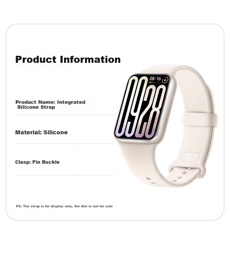 Ремешок Iboann из ТПУ и силикона для Xiaomi Band 9 Pro / 8 Pro, Redmi Watch 5 / 4, унисекс, черный