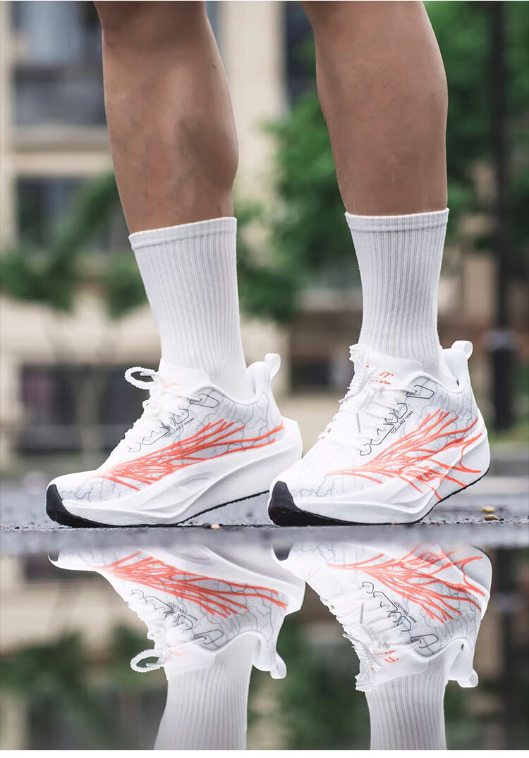 Кроссовки Tcellars Running Shoes, мужские кроссовки для бега, модель Qian Niao Fen, размер 37, цвет Тысяча птиц розовый