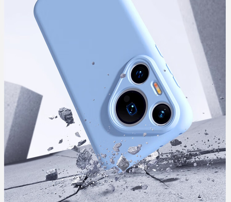 Чехол Zhilangni [Защита линз] для Huawei Pura 80 Pro, защитный чехол P80Pro+, настоящий жидкий силикон, ультратонкий, полная защита, ударопрочный, мягкий чехол, модный для мужчин и женщин, новый стиль