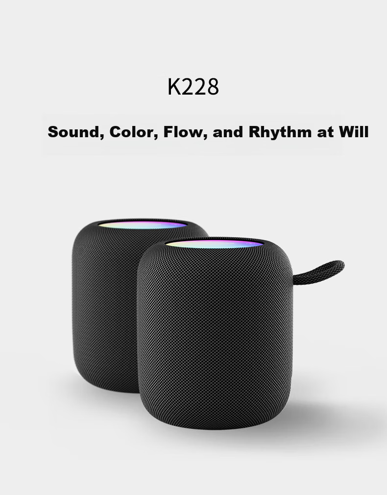 Портативная Bluetooth-колонка Newmine K228, мини-аудиосистема с усиленными басами, высококачественный звук для дома и улицы, с TF-картой, подарок