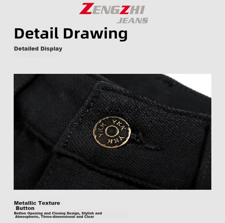 Мужские джинсы ZENGZHI