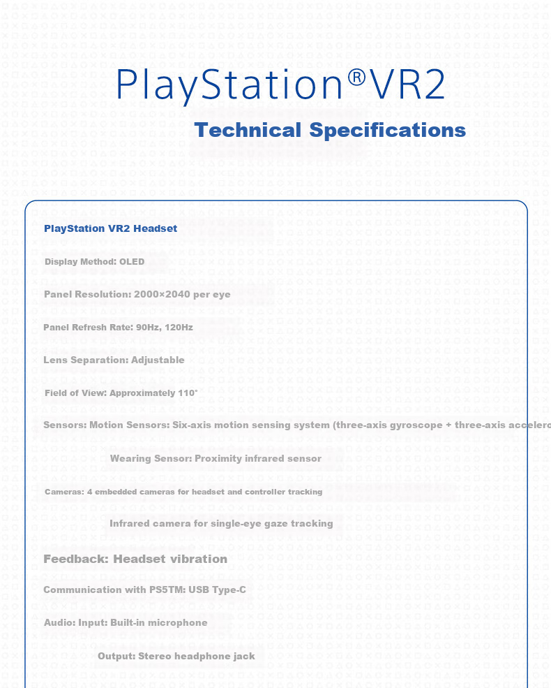 Игровая приставка Sony PlayStation VR2