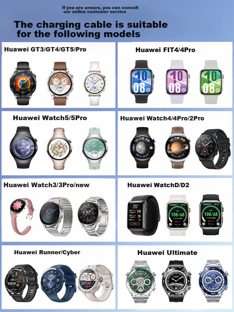 Кабель для зарядки Huawei Band CHENSONG, универсальный, белый