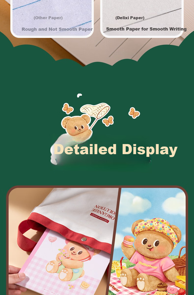 Блокнот Deli Butterbear