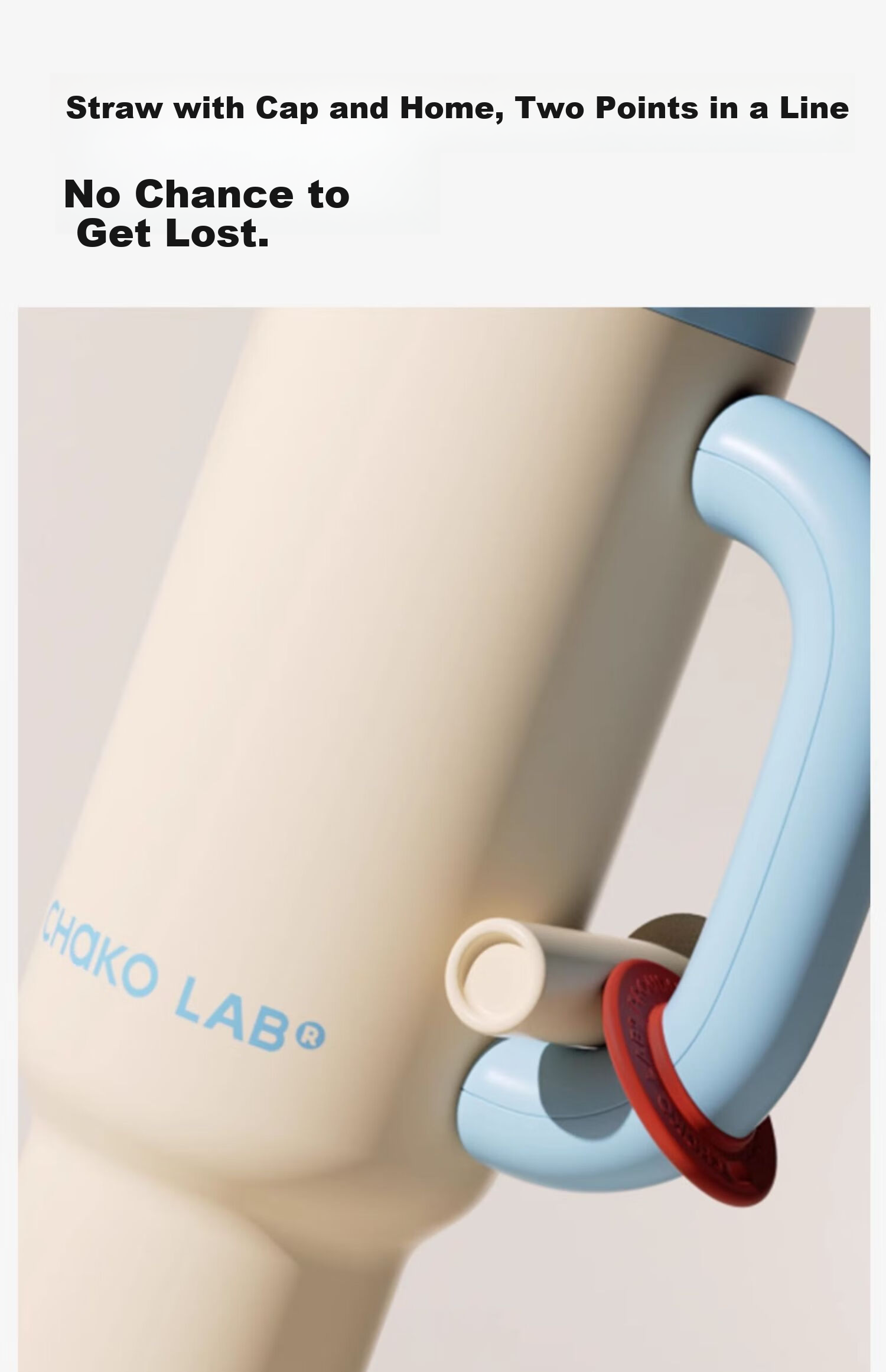 Термокружка Chakolab Office Straw Ice King, большая емкость, сохраняющая холод, из нержавеющей стали, для женщин, для автомобиля, 1100 мл, Розовый снежный шар