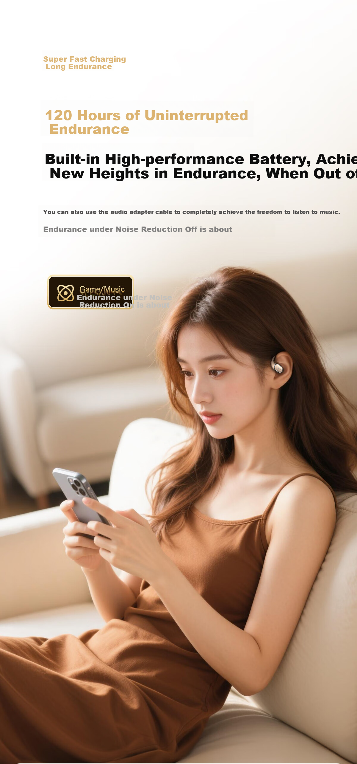Беспроводные наушники Newmine LY12, костная проводимость, открытый стиль, True Wireless, спортивные, игровые, с шумоподавлением, совместимы с Apple, Huawei, Xiaomi