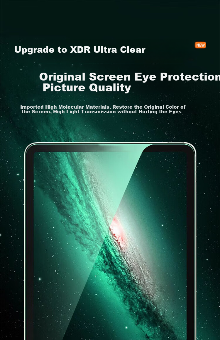 Защитная пленка BOSQING для OPPO Pad4Pro 13.2 дюйма, закаленное стекло, защита глаз, блокировка синего света, анти-капля, защита от отпечатков пальцев
