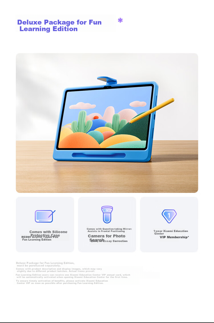 Планшет MI REDMI Pad 2, 11-дюймовый экран 2.5K, 8+128GB, Серый