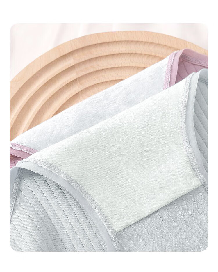 Женские трусы Yalu Plus Size, хлопковые, с высокой талией, антибактериальные, размер 6XL (220-240 кг), 3 шт.