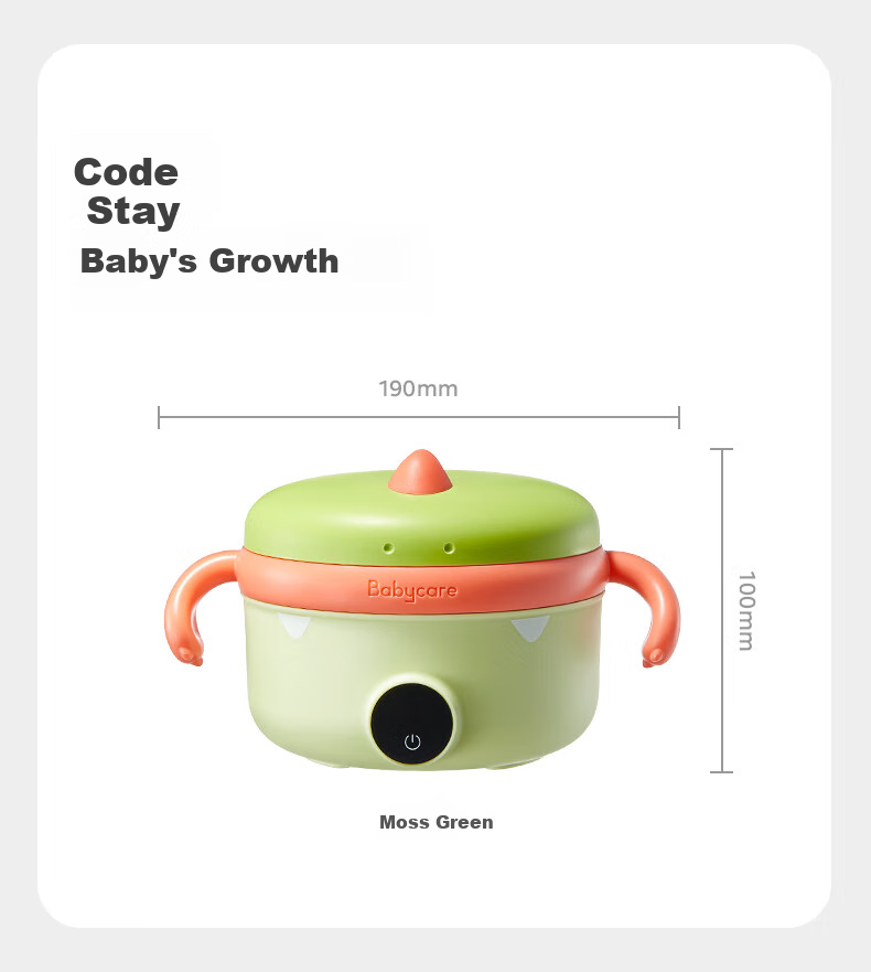 Детская бутылочка-подогреватель Babycare с электронной изоляцией, интеллектуальный постоянный температурный режим, посуда для младенцев, противоударная и термостойкая, с адаптером питания