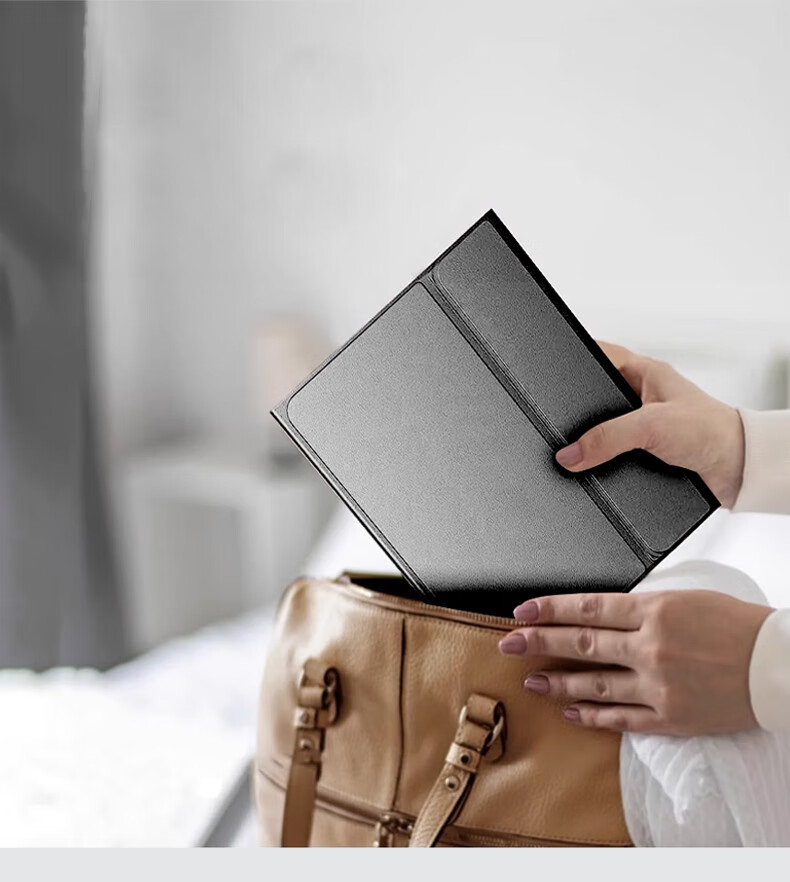 Защитный чехол MAGUS для Huawei MatePad Pro 12.2 2024/25, противоударный, с Bluetooth-клавиатурой, PU, черный