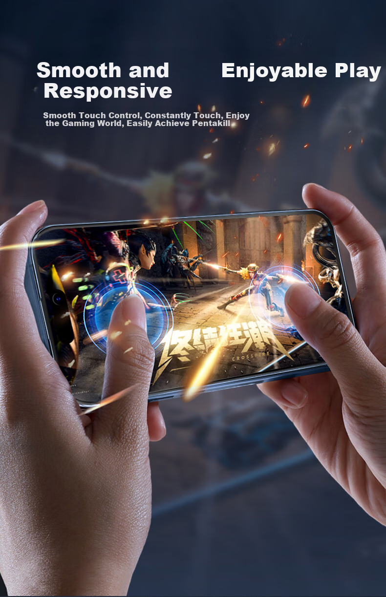 Защитное стекло ALittleFlower для Apple iPhone 16 Plus, без рамки, HD, антиотпечатки, противоударное, 2 шт.
