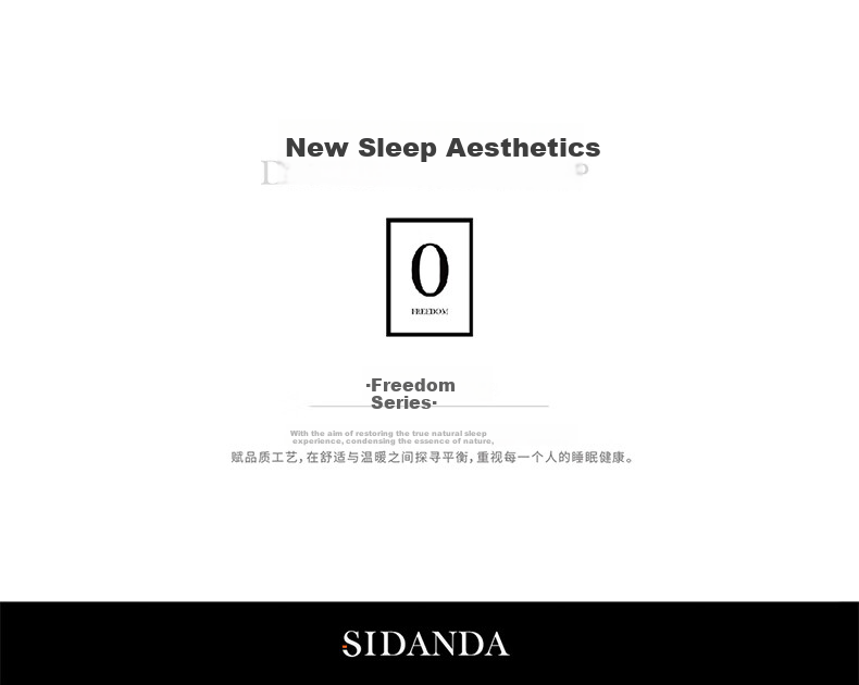 Подушка SIDANDA, 95% белый гусиный пух, пятизвездочный отель, 100% хлопок, средняя подушка 48*74 см