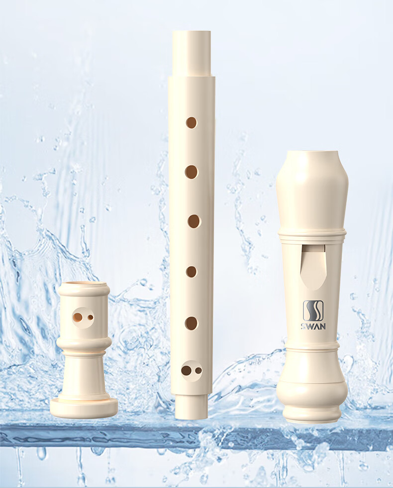 Флейта SWAN D2, 8 отверстий, для детей и начинающих, цвет слоновая кость