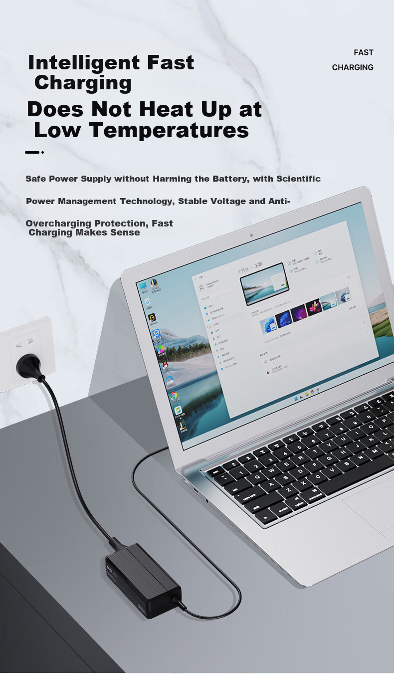 Зарядное устройство Elei для ноутбуков HP Pavilion 15/M4 Envy14, 19.5V 3.33A 65W, синий порт
