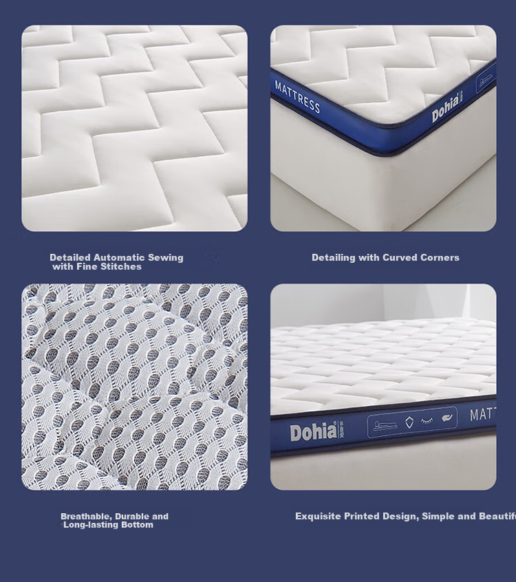 Матрас Dohia Home Textile Composite Latex Mattress, студенческое общежитие, 0.9м X 1.9м, татами, 0.9м кровать