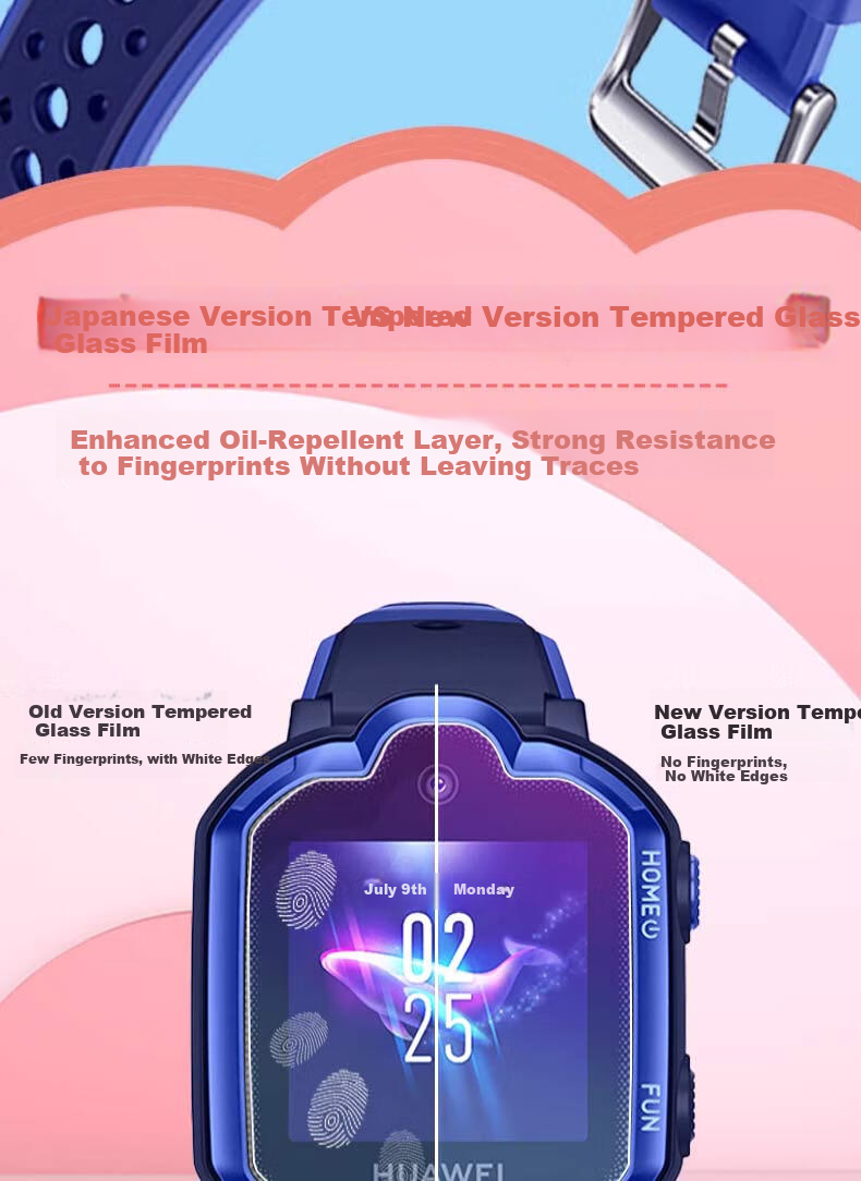 Защитное стекло LANGLING для Huawei Children's Watch 4 Pro, 2 шт., защита от синего света, полное покрытие, защита глаз
