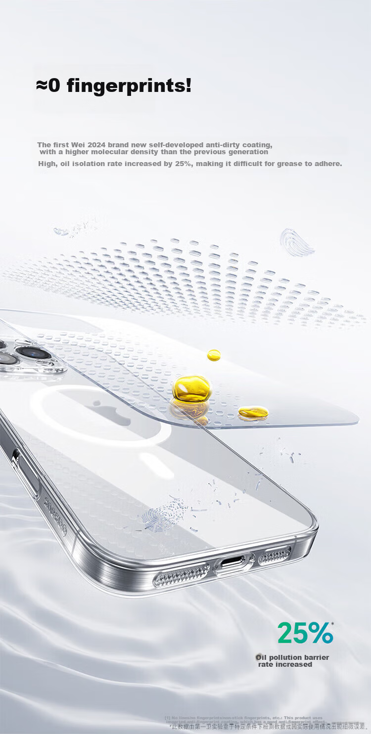 Чехол для Apple iPhone 15 DIVI Ice Clear Magnetic