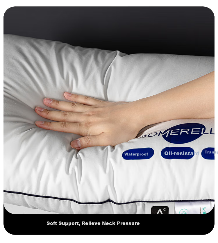 Подушка SOMERELLE Pure Cotton Hotel Triple-Protection, 48x74 см, 2 шт.