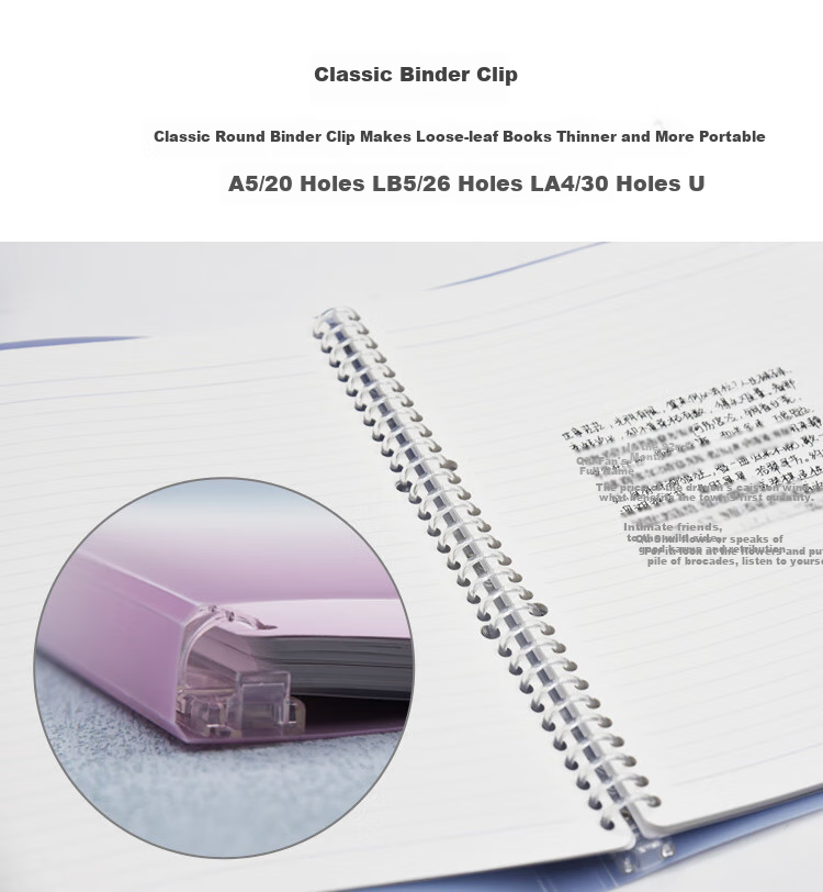 Блокнот KOKUYO Light Color Cookie Clear Sky A5, большая емкость, с 5 разделителями, 40 листов в клетку, светло-желтый и фиолетовый