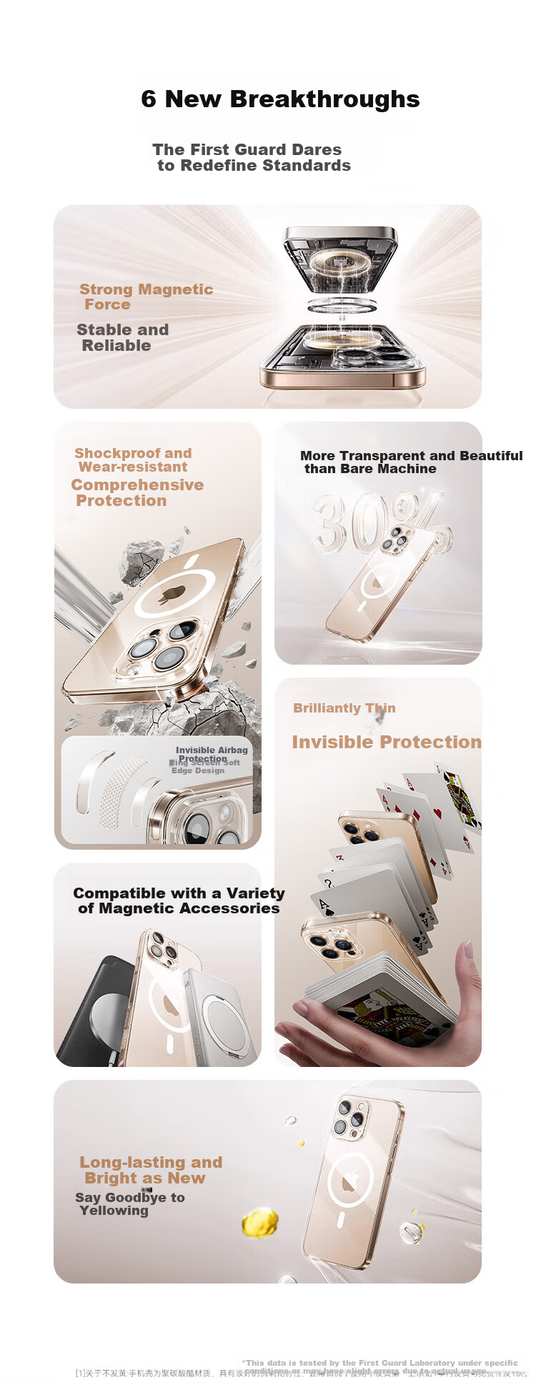DIVI [Ultra Ice Transparent Style] Чехол для Apple iPhone 16 Pro, защитный чехол с MagSafe, ультратонкий, противоударный, совместимый с беспроводной зарядкой, защита всей камеры