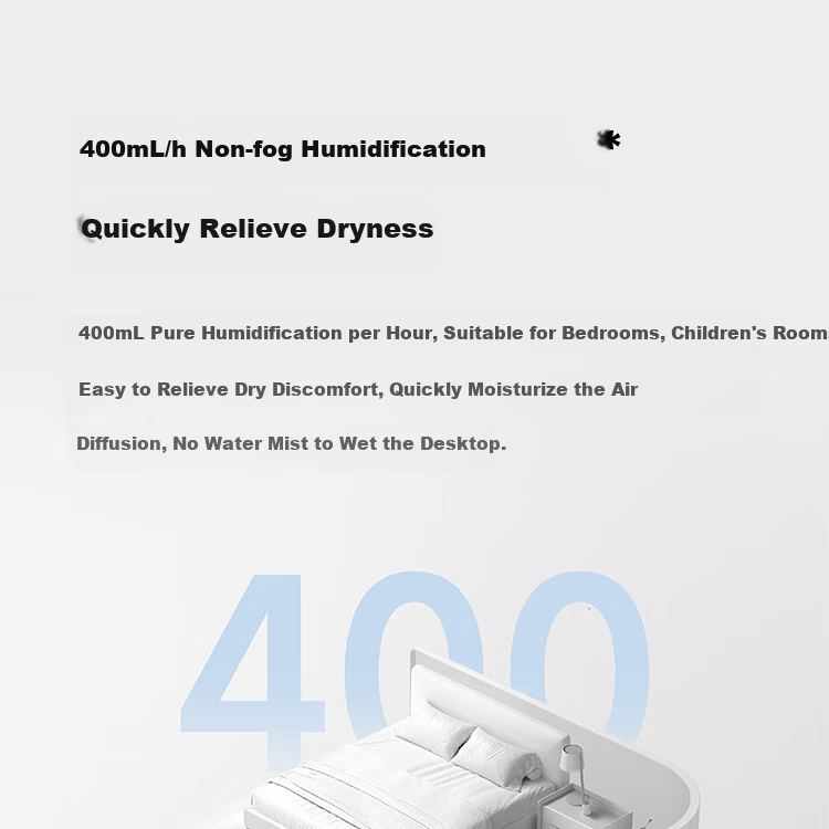 Увлажнитель воздуха Xiaomi Mijia Air Humidifier, без тумана, 4л, 400мл/ч, белый