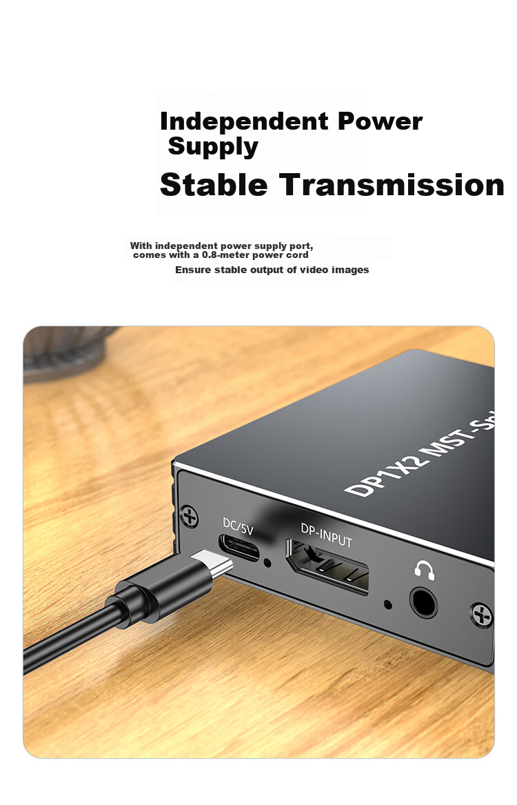 Shengwei DP to HDMI/DP Splitter, 4K, 1 вход 2 выхода, DHDP102G