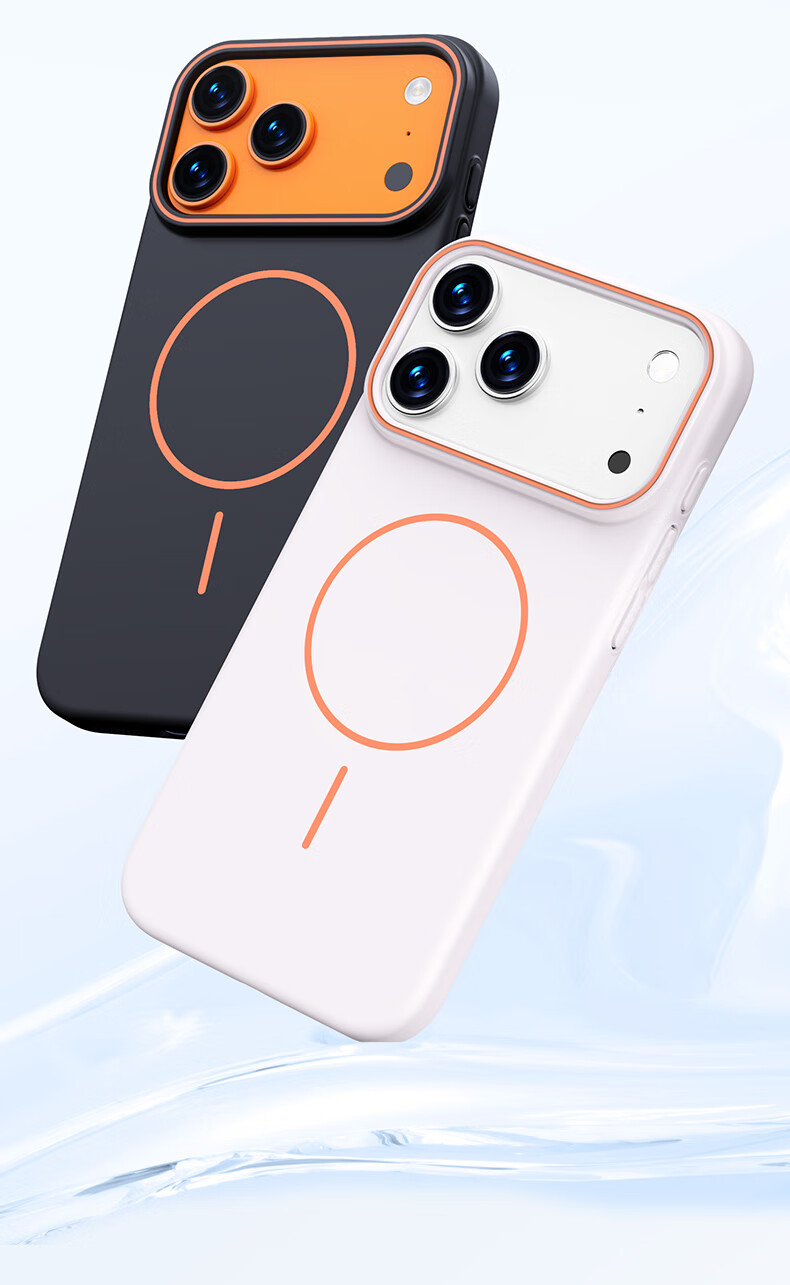 Чехол NEYAA для iPhone 17 Pro, защита от ударов, MagSafe, ультратонкий, матовый, черный графит