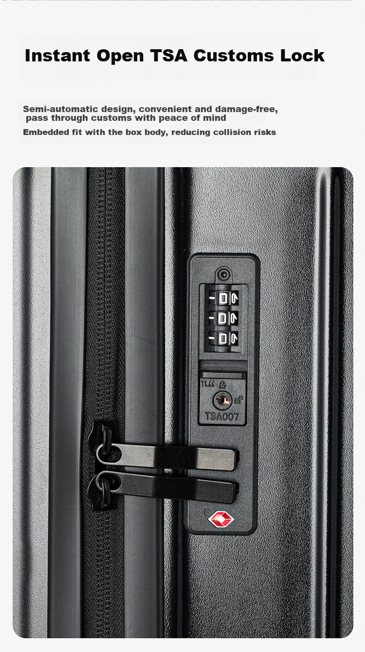 Чемодан Wangyiyanxuan Ultra-Light Large Capacity Suitcase, темно-серый, 24 дюйма