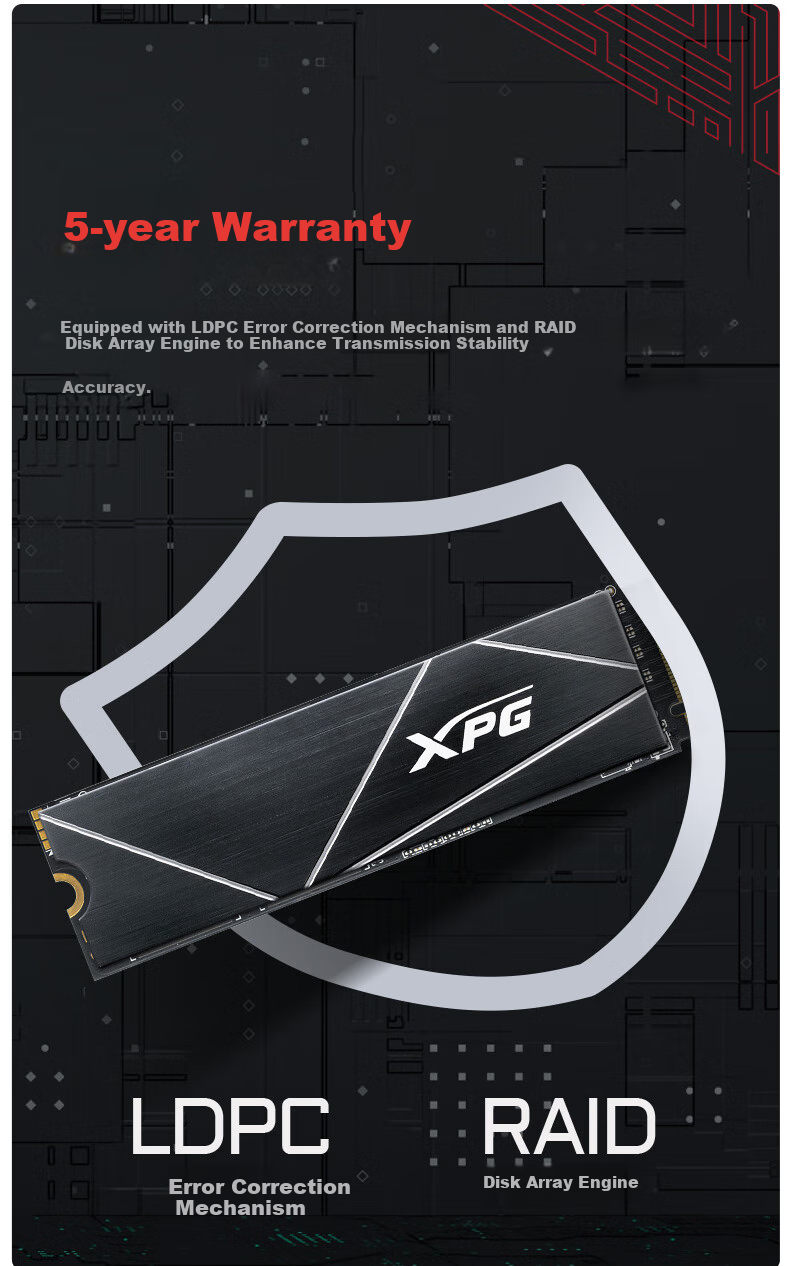 SSD накопитель ADATA XPG S70 Blade