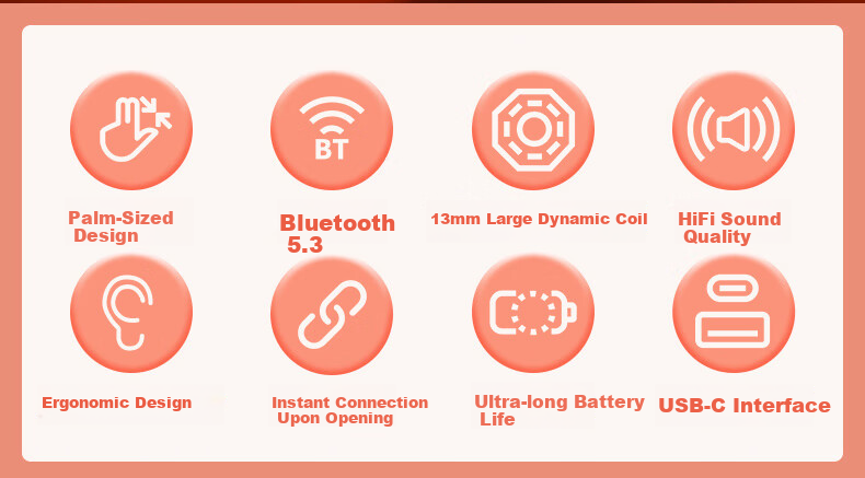 Беспроводные наушники Aigo True Wireless Bluetooth, полувкладыши для игр, спорта и бега, совместимы с Apple Xiaomi Android