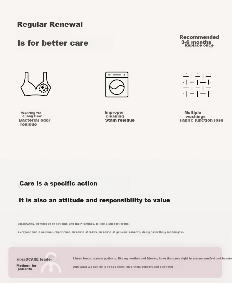 Бюстгальтер Ubras CARE postoperative bra, бесшовный, с передней застежкой, для грудных имплантов, питающий розовый, 2XL