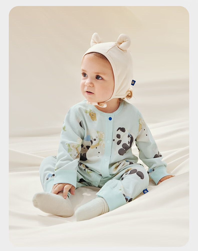 Детский комбинезон Babycare Camellia, весенняя новинка, боди для новорожденных, одежда для малышей, лунный белый, 90 см