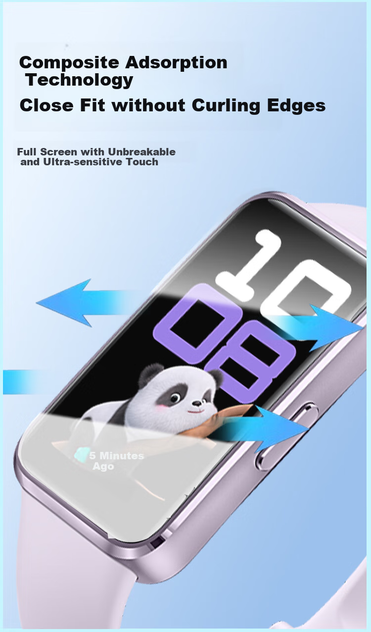 Защитная пленка Mohou для Huawei Band 10, гидрогелевая, полная защита экрана, противоотпечатковая, мягкая пленка, 2 шт.