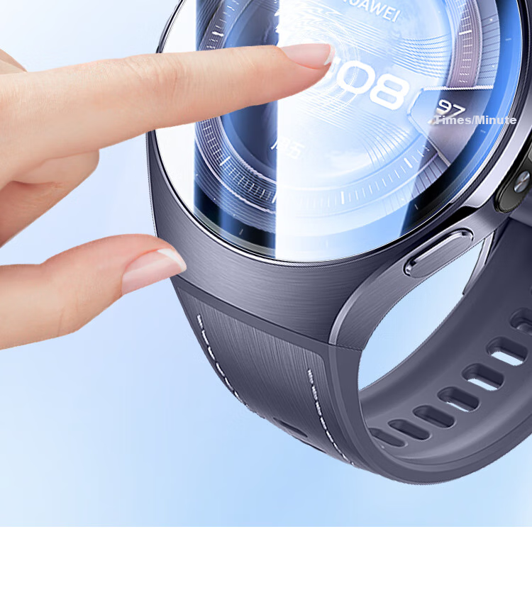 Защитная пленка ESCAPE для Huawei Watch 5, гидрогелевая, полноэкранная, HD Clear, противоударная, защищенная от отпечатков пальцев, 46 мм, 2 шт.