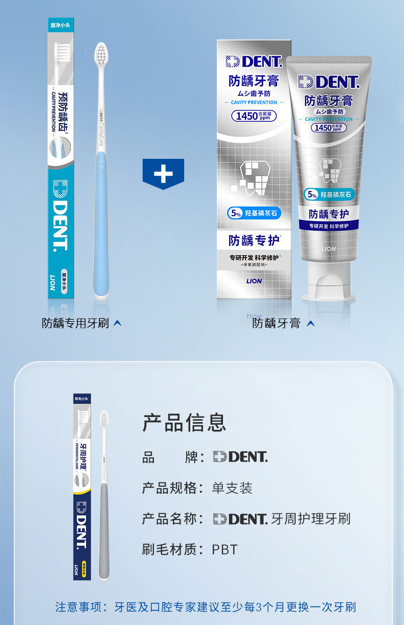 Зубная щетка Lion DENT Professional, 1 шт., для взрослых, глубокая чистка, мягкая щетина, защита десен, профилактика кариеса, подходит для ортодонтии
