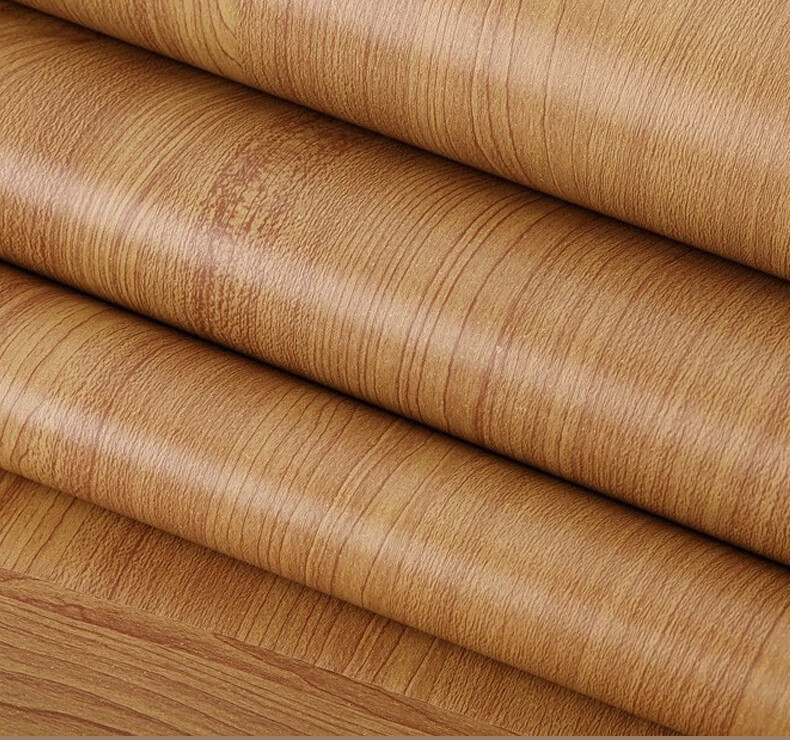 Обойная пленка Ouma Furniture с текстурой дерева, самоклеящаяся, для мебели, столов, шкафов, дверей, орех, 0.6x3 м