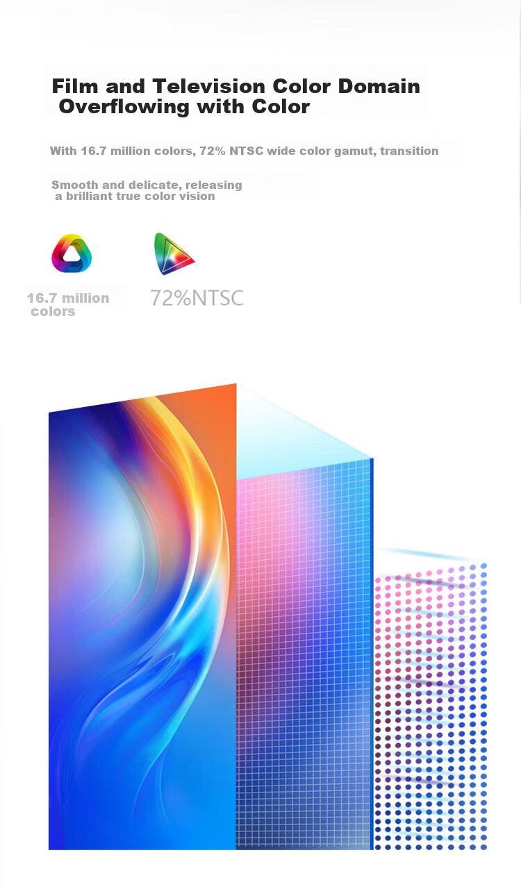 Монитор KKTV KN27FI 27 дюймов, IPS, 1920x1080, 100 Гц, плоский экран, HDMI, VGA, 1 год гарантии